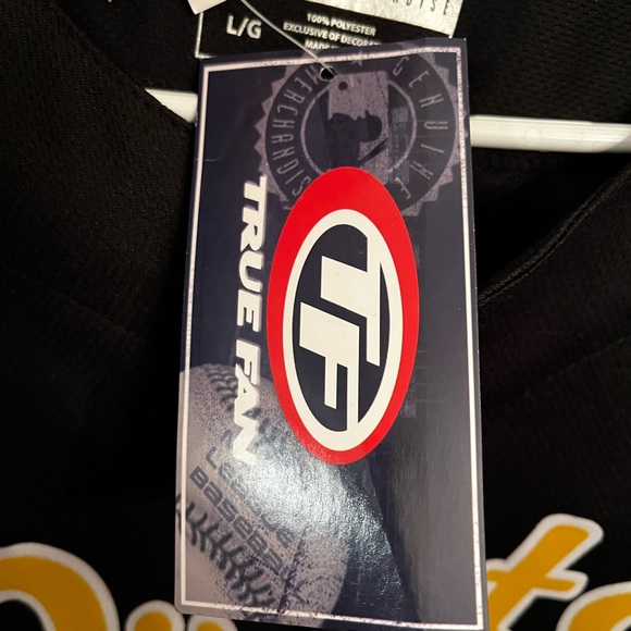 Pirates Black and Yellow Jersey - Picture 6 of 7